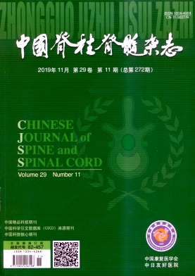 中国脊柱脊髓杂志投稿